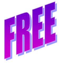 An image of the word FREE