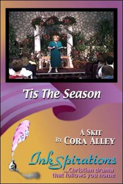 A cover image for an InkSpirations Christian drama script.