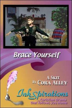 A cover image for an InkSpirations Christian drama script.