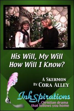 A cover image for an InkSpirations Christian drama script.