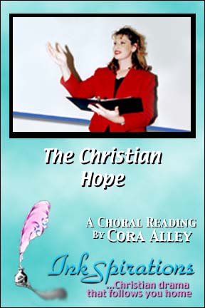 A cover image for an InkSpirations Christian drama script.